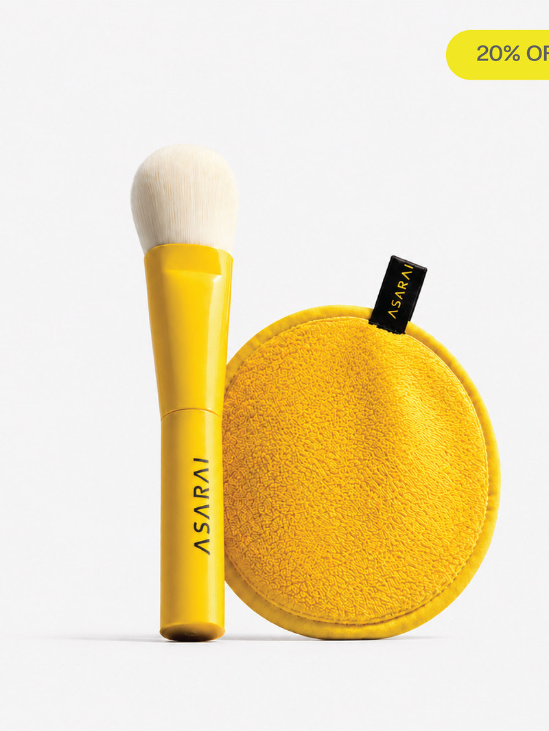 Earth Tones Brush + Towel Set ($30 Value)